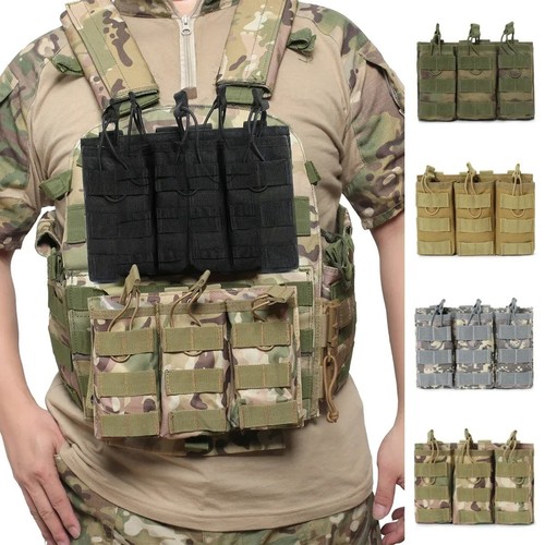 Molle triple magazine pouch - triple, m4