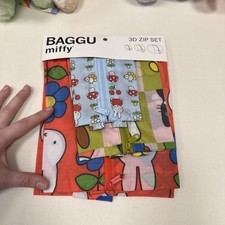 BAGGU & Miffy 3D Travel Zip