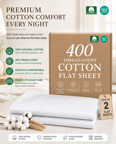 Pack flat sheet egyptian - pack,