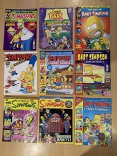 The Simpsons Comics x 9 Bundle