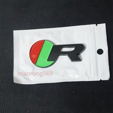 1x Matte Red Green Black R