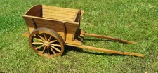 LARGE FARMER FARM COUNTRYSIDE SHIRE HORSE ANIMAL WAGON TRAP HAY CART 
