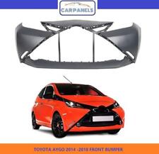 TOYOTA AYGO FRONT BUMPER 2014 -2018 PRIMED INSURANCE APPROVED 521190H914