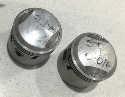 Triumph unit 500 pistons - unit,