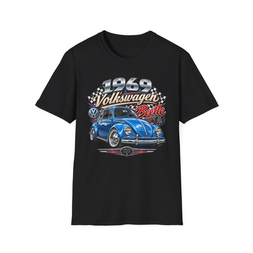 1969 volkswagen beetle shirt - volkswagen,