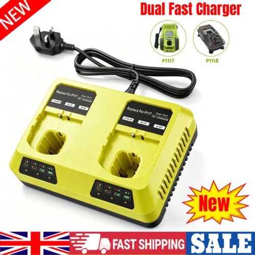 Dual fast charger for ryobi - charger,