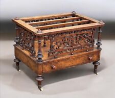 Victorian Walnut Canterbury