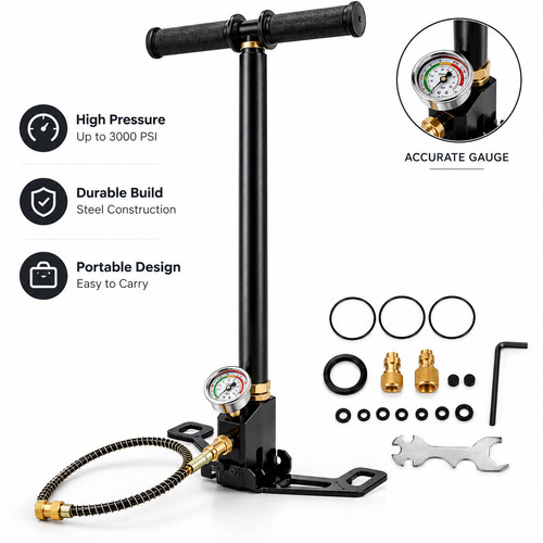 Stage air rifle pump pcp - 3,