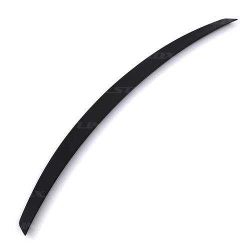 Gloss black rear trunk - rear, spoiler