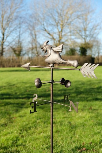 Witch weather vane - weather,