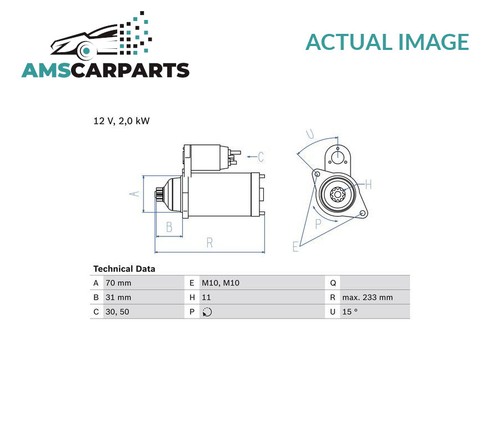 Engine starter motor 986 - motor, 0