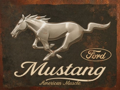 Ford mustang metal - ford,