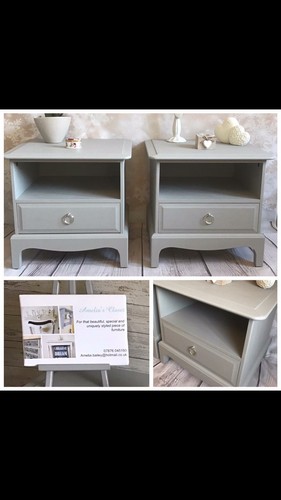 Pair stag minstrel - of, bedside