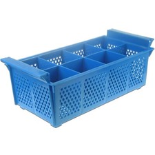 CUTLERY RACK PLASTIC BASKET 8