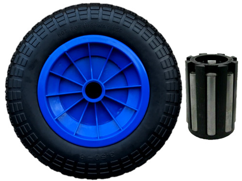 Blue puncture proof - 3.50-8, 14"