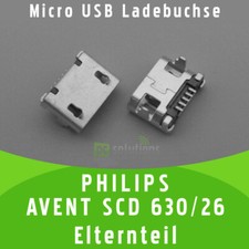 ✅ PHILIPS AVENT SCD 630/26 PARENT Micro USB Charging Female Port Connector