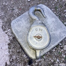 Vintage Antique Block And