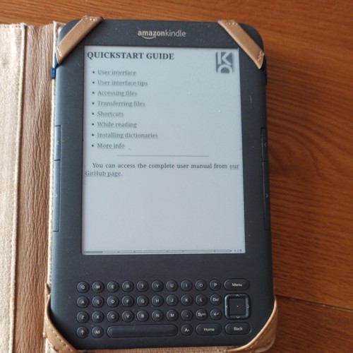 Amazon kindle keyboard d00901 - kindle,
