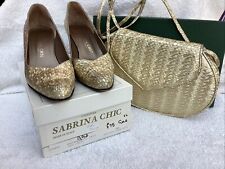 Sabrina Chic Gold Diamanté