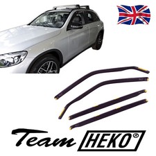 Heko Wind Deflectors For Mercedes Glc X253 5-Door 2015-2022 4PC Tinted