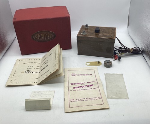 Vintage gramdeck pre - gramdeck,