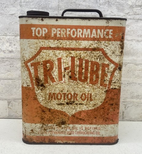 Vintage tri lube motor oil - vintage,