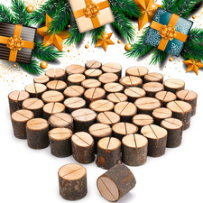 Table Number Holders Photo Holder Wedding Party Decors Wooden Place Card Holders