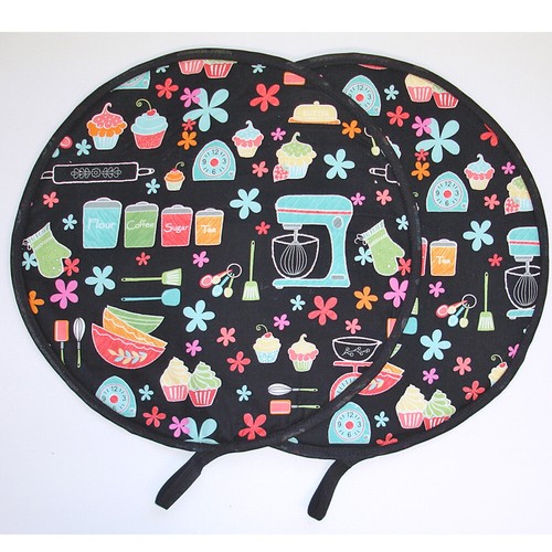 Pair aga hob covers baking - pair,