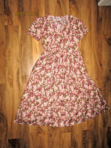 Vintage laura ashley red - ashley,
