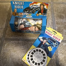 RARE Vintage Knight Rider Wallpaper Border And View Master 1980s Hasslehoff