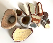 Natural Sea Tumbled Pottery