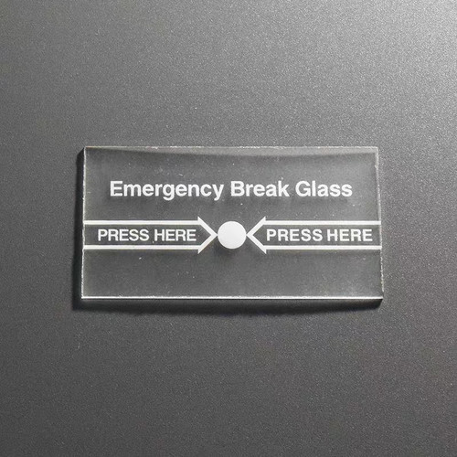 Emergency break glass - emergency,