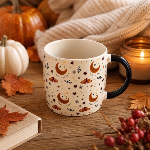 Autumn magic ceramic mug - autumn,