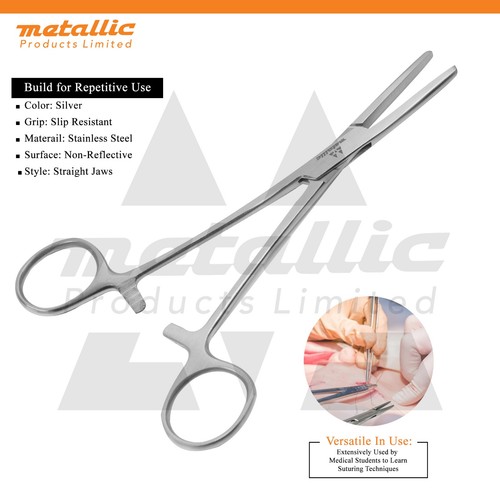 Surgical tubing clamp - surgical, forceps