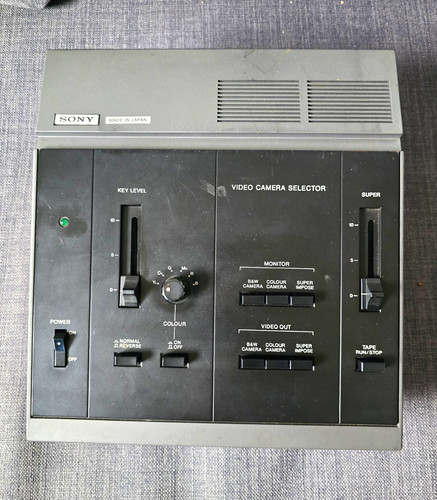 Vintage sony hvs 2000p video - sony,