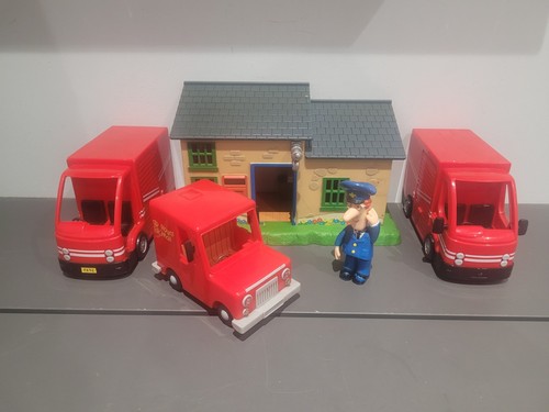 Postman pat post office van - post, &