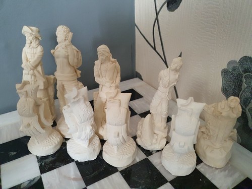 Pirate chess set - chess, latex