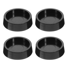 4pcs Non-skid Furniture Rubber Caster Cups Coasters Furniture Wheel Stoppers