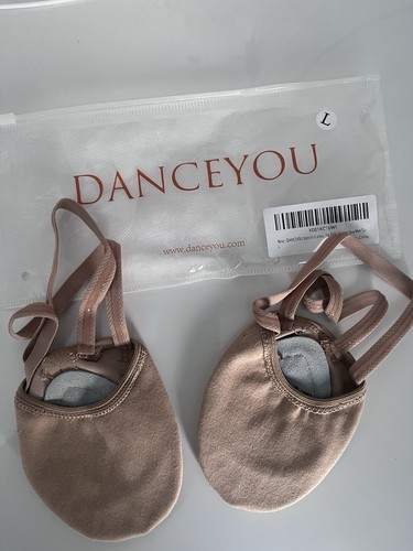 Half leather sole ballet - half,