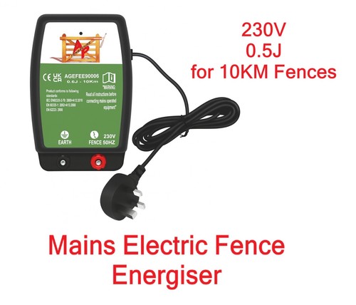 Mains electric fence - mains,