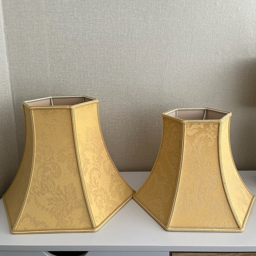 Vintage pair hexagonal - pair, of