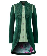 Joe Browns  Summer Velvet Jacket  Size UK 18  Green  New with Tags