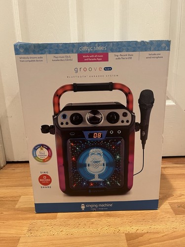 Singing machine groove hype - singing,