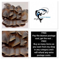 French Partridge Feathers 100+ 4to8cm Pack 3g Approx Fly Tying Arts & Crafts UK