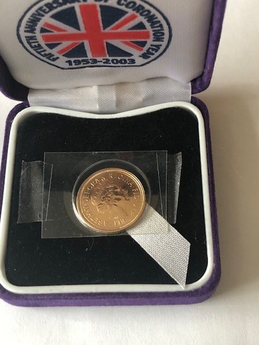 2003 half gold sovereign - 2003,