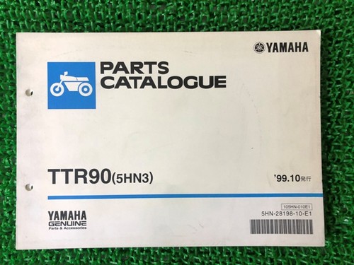Ttr90 parts list yamaha - list,