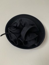 Lawliet Hat 100% Wool Elegant Floral Wedding Pillbox 50s One Size Pristine Party