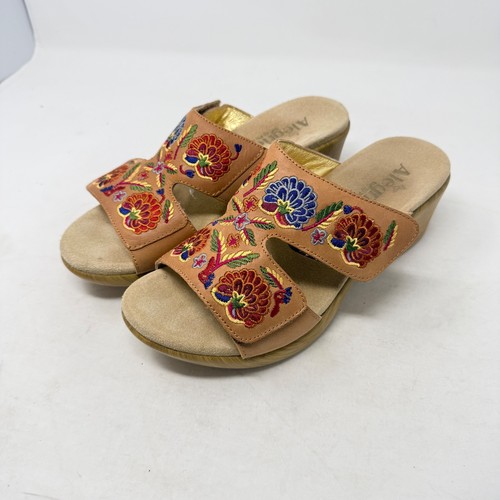 Alegria embroidered wedge - alegria,