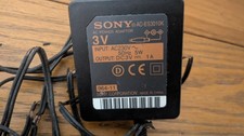 Sony Official MD MiniDisc Player Power Supply Adaptor DC 3V AC-ES3010K2 UK 240V