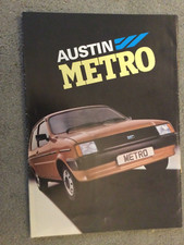 Austin Metro  UK Brochure  in